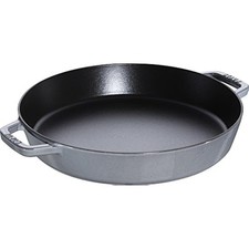 STAUB Cast Iron Frying Pan, Grey, 34 cm