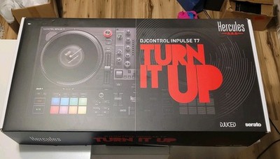 Hercules DJControl Inpulse T7 2 Deck Motorized DJ Controller With DeckSaver