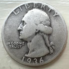 1936-S Washington Quarter — photo from another recent sale