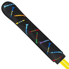 Golf Alignment Stick Cover Premium Leather Perfect Cover for Alignment Sticks...