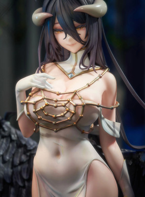 H27CM Overlord Albedo Collectible Figure Model Statue Figurine Toys Xmas Gift