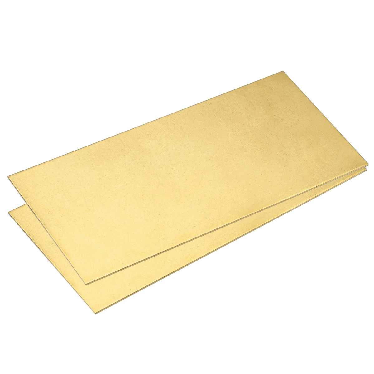 14 Gauge Brass Sheet Stock – Mill Finish – Metalworking Strip, Multiple Sizes