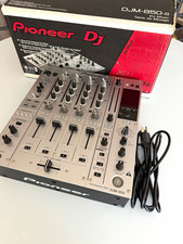 Pioneer DJ DJM-850-S 4-Channel DJ Mixer USB BPM FX Echo Reverb Silver