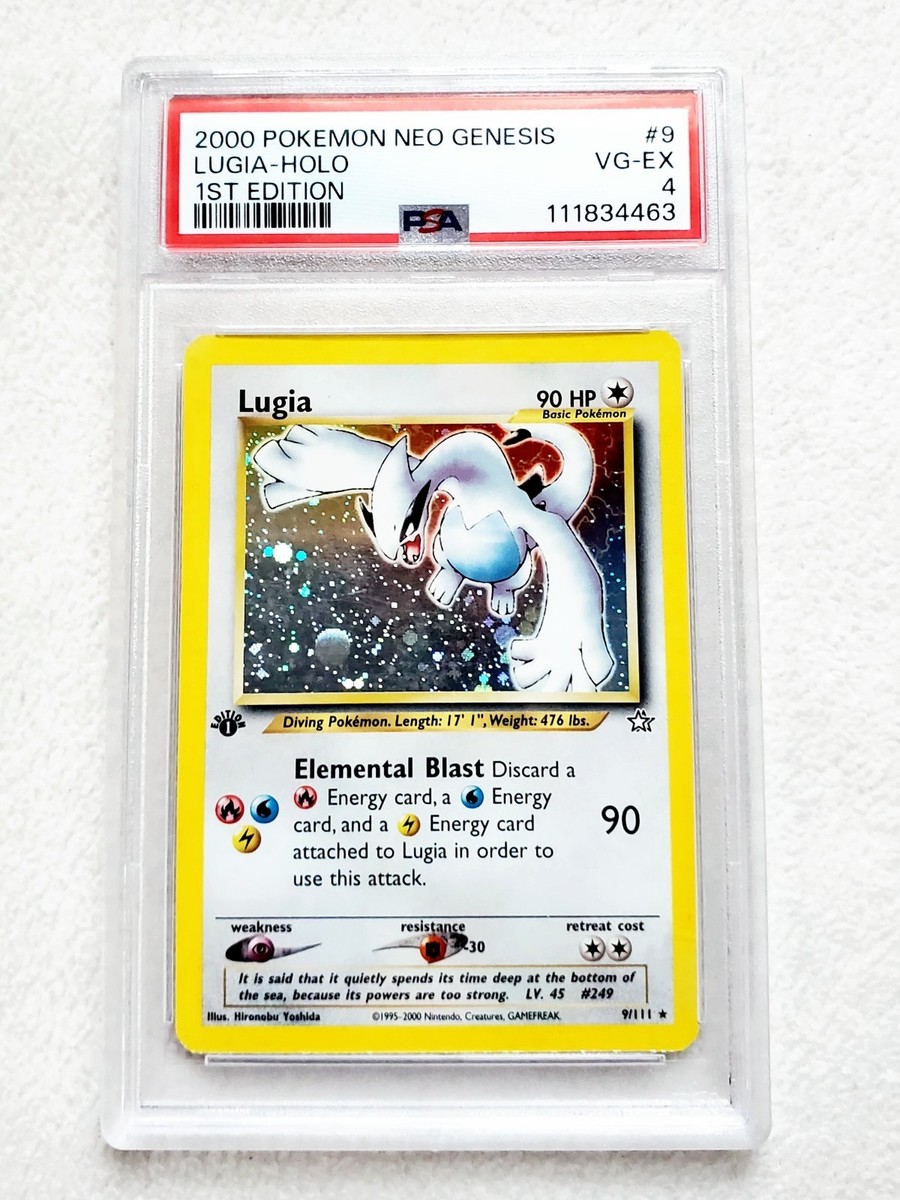 Lugia 9/111 Neo Genesis Holo for sale online | eBay