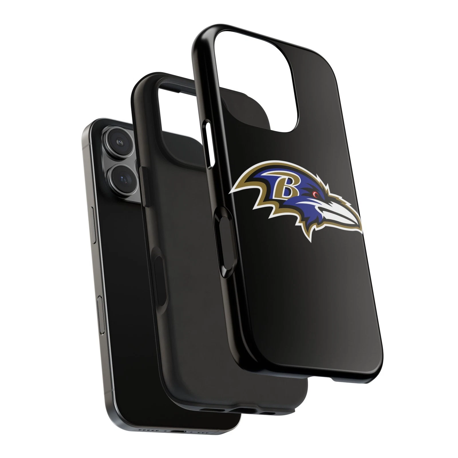 Baltimore Ravens Phone Case for iPhone Durable Football Fan Style