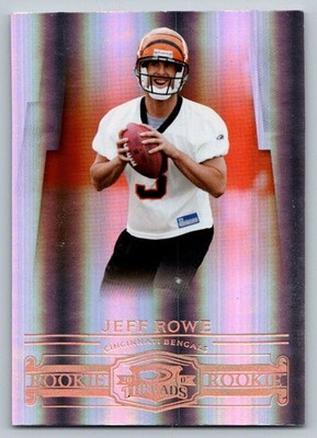 2007 Donruss Threads Bronze Holofoil  Jeff Rowe 169 093/250