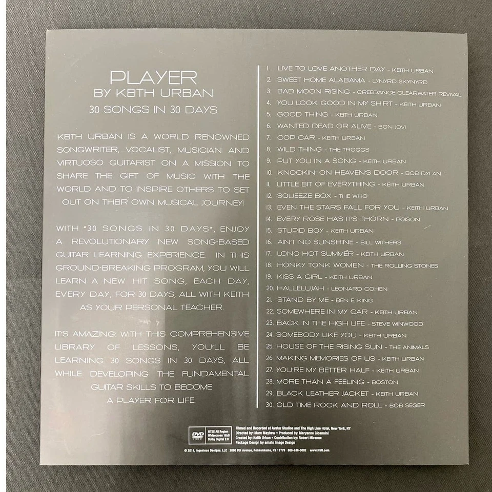 Lettore Urban Vintage Edizione Limitata di Keith Urban: 30 canzoni in 30 giorni - Immagine 4 di 4