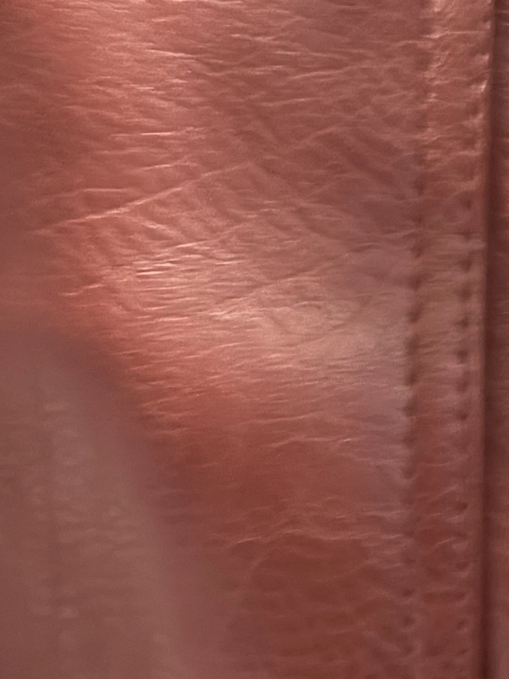 Trussardi Leather Jacket Size M Color Burgundy For Men  - Image 4 of 4