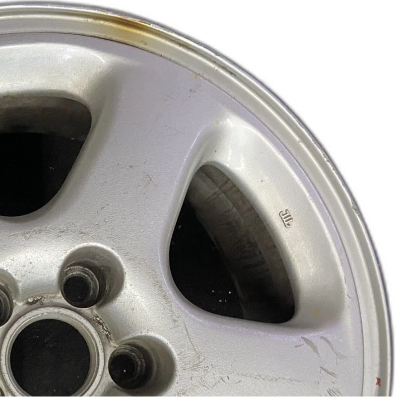 Left Mitsubishi 3000GT Silver OEM Wheel 17” 1991-1993 Factory Original Rim 65830 - Image 3 of 4