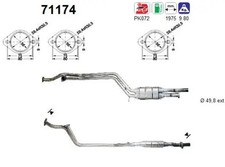 Catalyseurs Mercedes 300