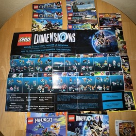 Huge Lego Instruction Manual Lot 29 Manuals Star Wars Creator Minecraft Creator