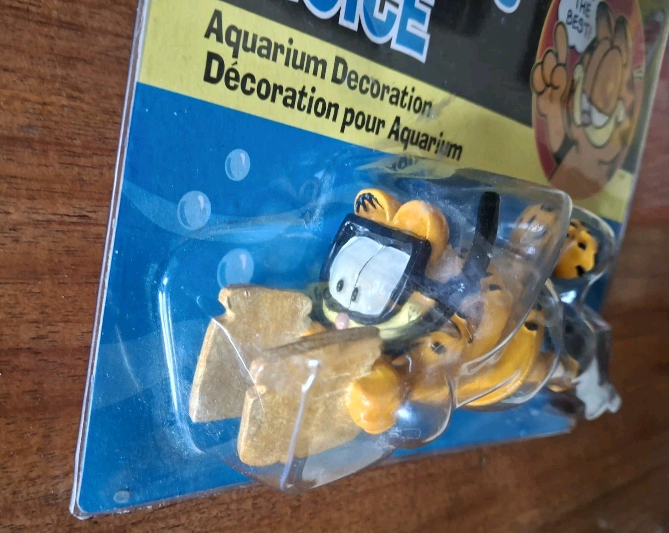 Vintage Old Aquarium Fishtank 1980s Original Package Inside Outside Garfield 