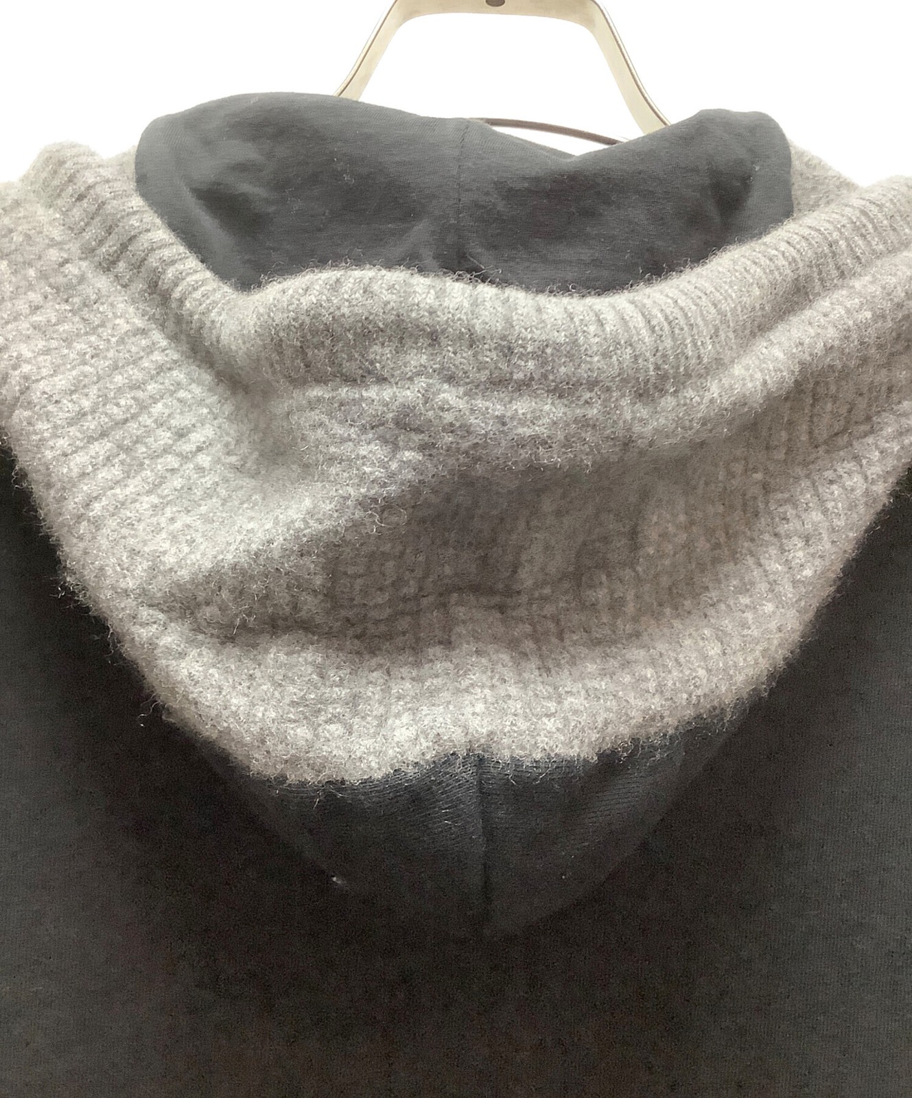 MONCLER GENIUS Hoodie/ Gray x Black/ Size: M thumbnail 8