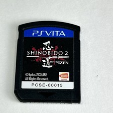Shinobido 2 Revenge of Zen PS Vita Sony PlayStation Vita Cartridge Only Tested