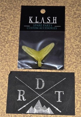 DRT Division Rebels Tackles TINY KLASH TRANSFER TAIL ''CHART & FLAKE '' FREE SHIP