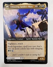 Amazing SpiderMan Peter Parker NYCC 2025 EXCL Magic The Gathering Promo Card MTG