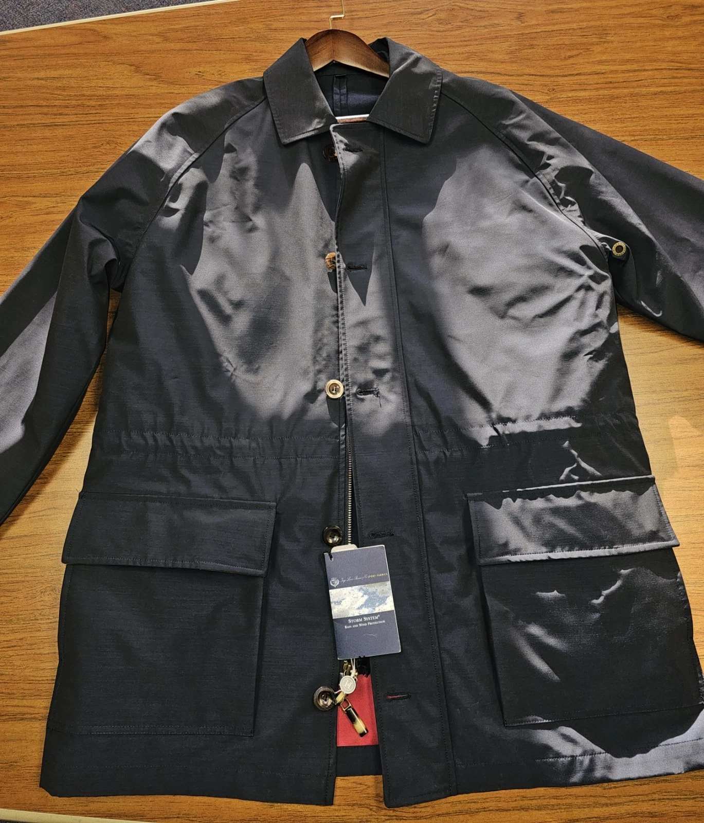Loro Piana Storm System Hickey Freeman Jacket Size Large BNWT