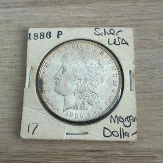 1886 USA Morgan Dollar Silver Coin (17)