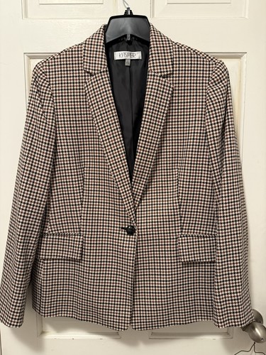 Women's Houndstooth Blazer