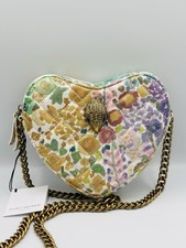 Kurt Geiger Kensington Heart Bag Floral Couture Crossbody Leather RRP £165