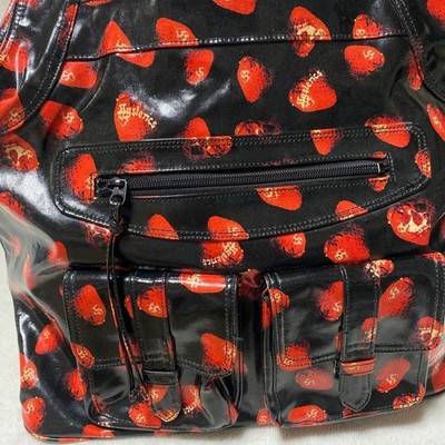 Hysteric Glamour Skull Berry Handbag All Over Pattern, Authentic