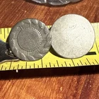 Pre Civil War 💥 🇺🇸 💣 Hard Times American Pewter Buttons 1812