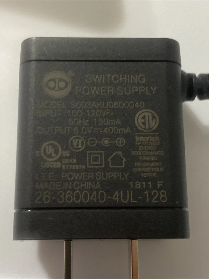 Adaptador de base de auricular inalámbrico OEM VTech 4H20 probado funcionando Foto 3 de 3