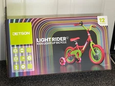 Brand New Jetson Light Rider 12" Kids  LED Bike Light Up Frame + Training Wheels