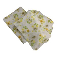 Vintage Sheet Set Floral Prairie Twin