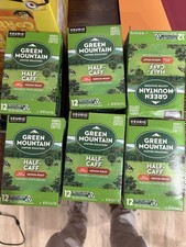 Green Mountain Coffee Half-Caff Keurig K-Cup Pod, Medium Roast, 72 July Dates