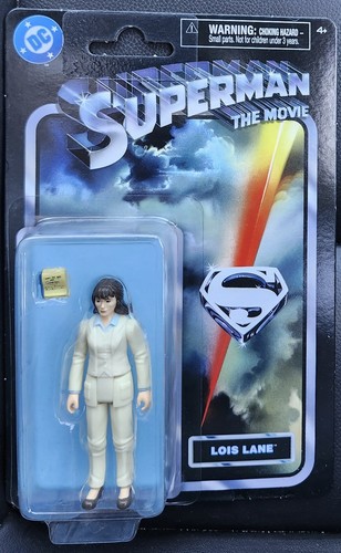 DC SPIN MASTER SUPERMAN THE MOVIE LOIS LANE 1978 RETRO FIGUR MARGOT KIDDER NEUWERTIG IN VERPACKUNG