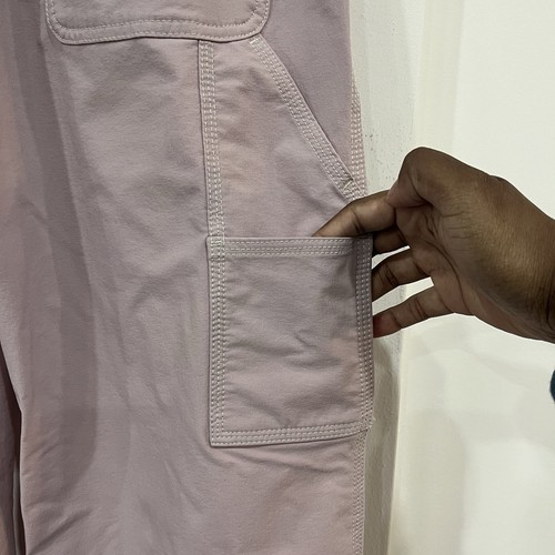Urban Outfitters Women’s Pink Nylon Utility Cargo Pants Size Small - Picture 6 of 7