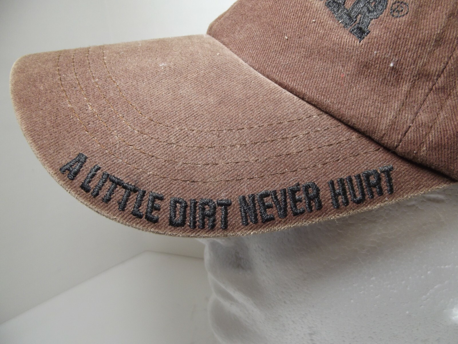 CAT Caterpillar Adjustable Hat Cap Machinery Bull… - image 3