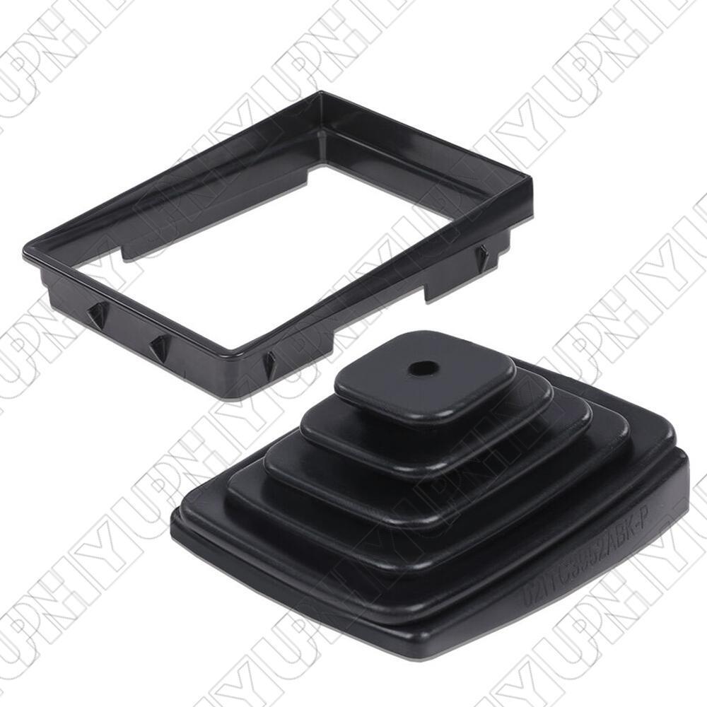 G-PLUS Shifter Boot & Retainer Bezel Ring For 1997-2004 Jeep Wrangler TJ (Manual Transmission)