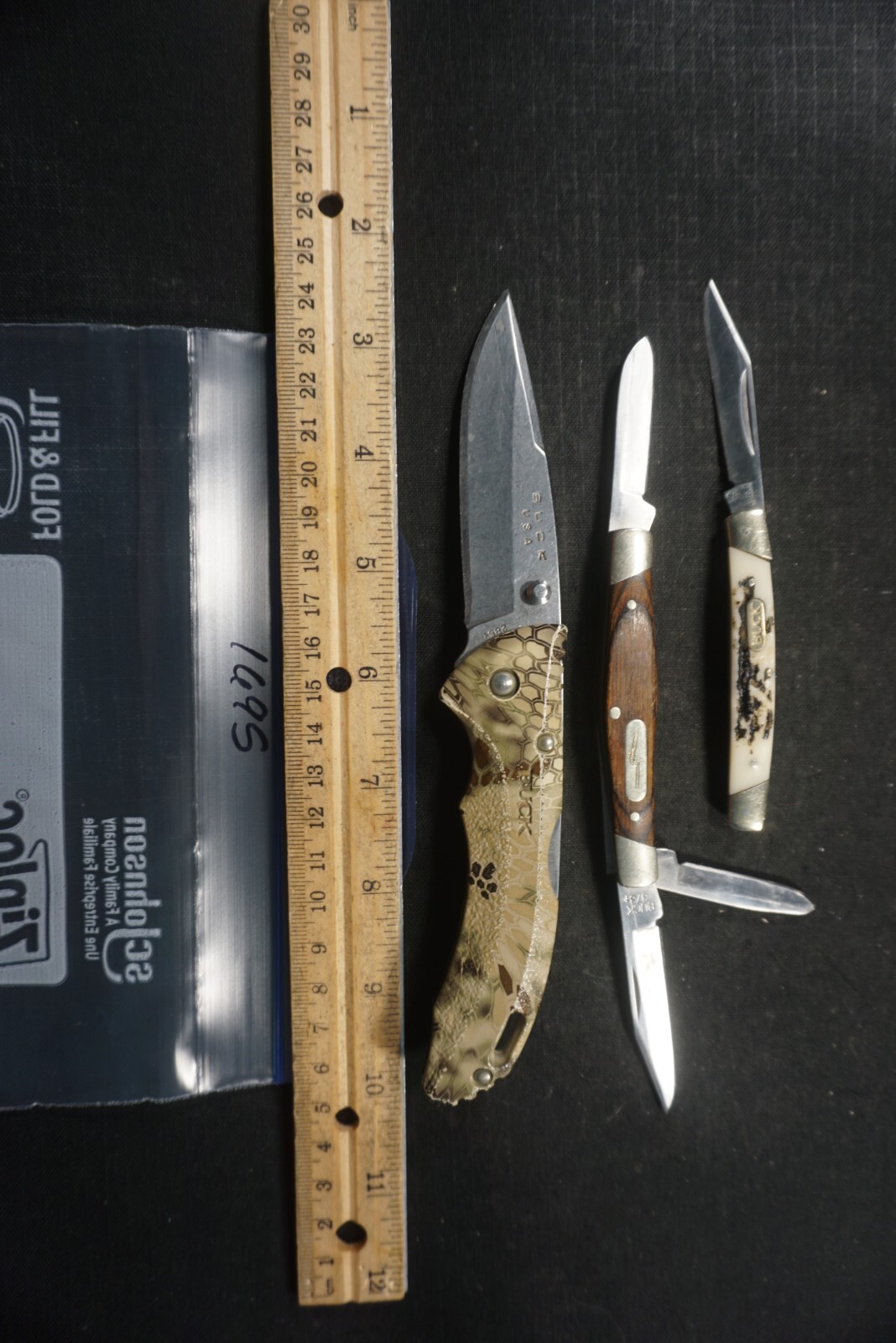 1695 Three Buck pocket knives eBay
