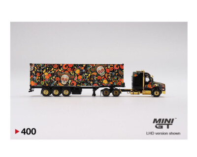 MINI GT ウェスタン スター 40ftコンテナ 死者の日 北米限定 Mini GT 1:64 Western Star 40