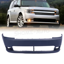 Primed Front Bumper Cover For 2013 2014-2019 Ford Flex Limited SE SEL Plastic
