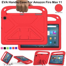 Tablet Case For Amazon Fire Max 11 2023 Shockproof Kids EVA Stand Handle Cover
