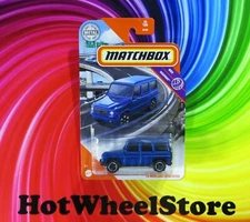 2020 Matchbox  Blue  '15 MERCEDES-BENZ G 550  MBX Highway Card #36  MB15-020221