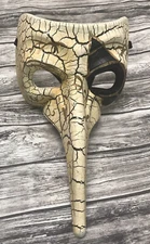 Plague Mask Mardi Gras Halloween Long Nose Masquerade Venetian Face Steampunk