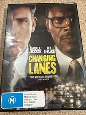 Changing Lanes (DVD, 2002)(b35/13) Free Postage