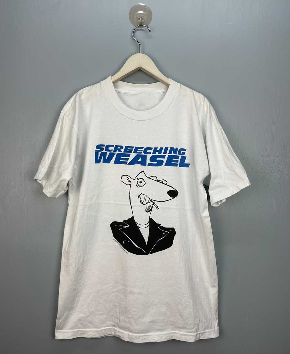Screeching Weasel 90s Band Gift For Fan White S-2345XL Unisex T