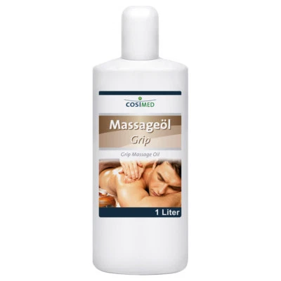 cosiMed Massageöl Grip, Wellness Massage Öl, Physiotherapie, 1 l