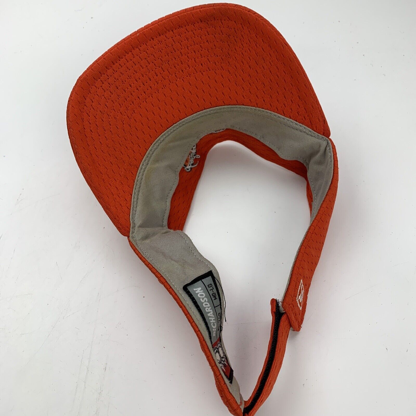 Lady Dragons Visor Cap Hat Adjustable Orange - image 2