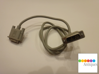 Apple IIgs Color Display DB-15 Video Cable 3' 590-0536-A RARE for