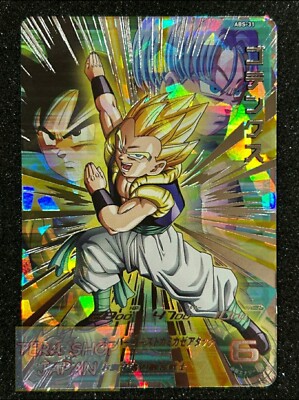Bandai Super Dragon Ball Heroes abs-31 Gotenks Mint Holo