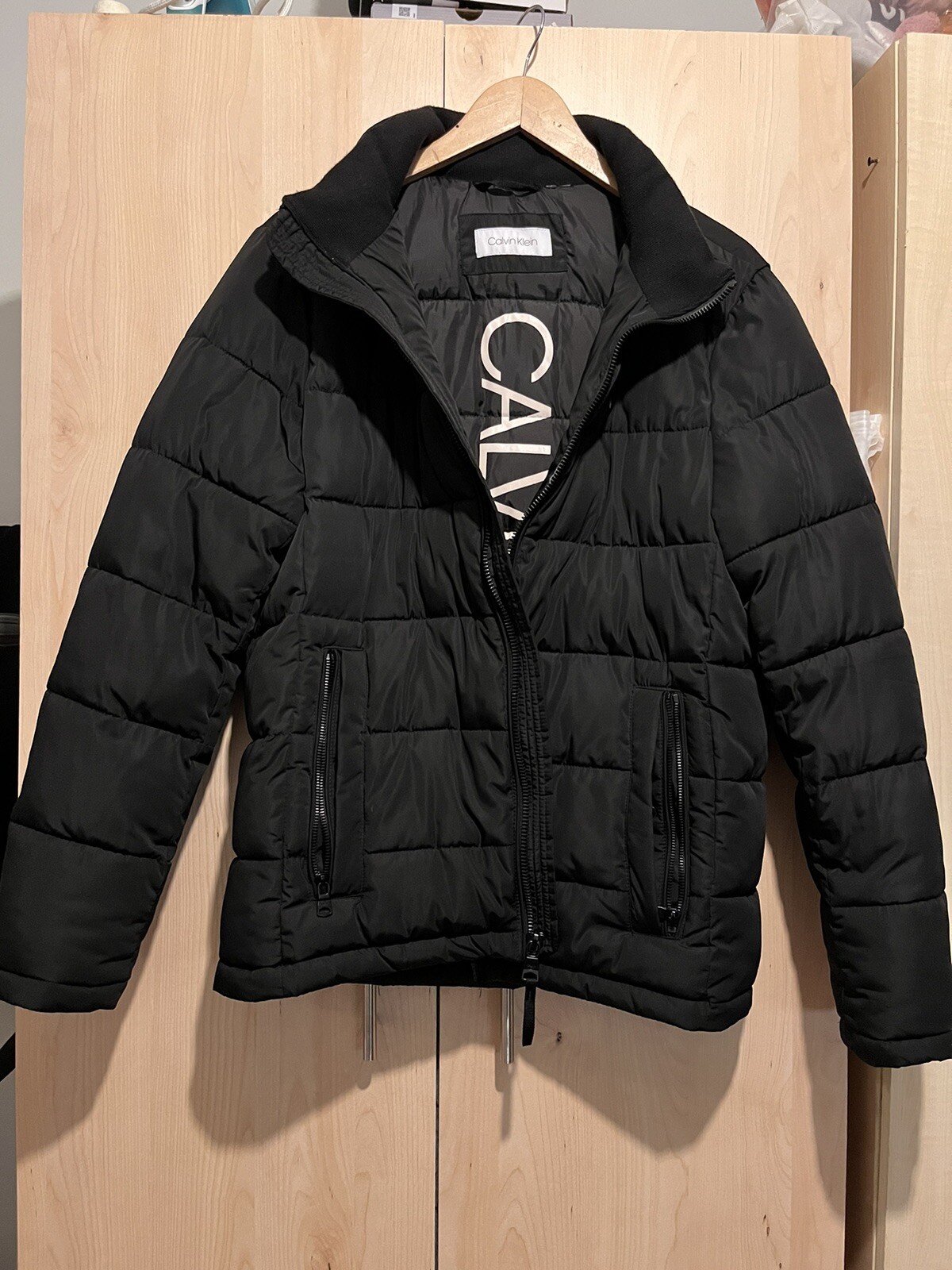 Calvin Klein Mens Puffer Down Jacket Size Medium image 2