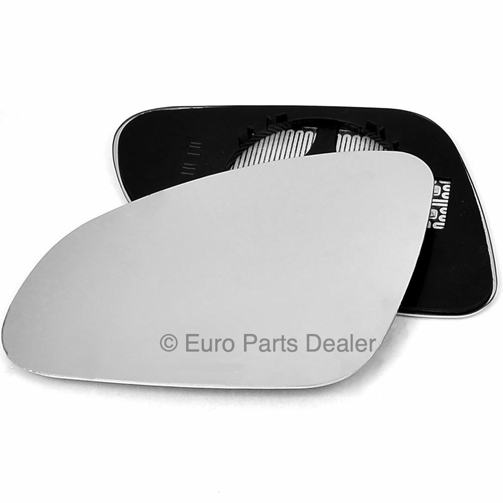 Passenger side Clip Heated Convex wing mirror glass for Vauxhall ASTRA J 10-15