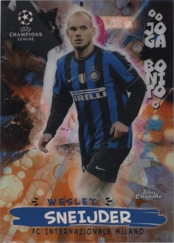 2020-21 Topps Chrome UCL Wesley Sneijder #JB-16