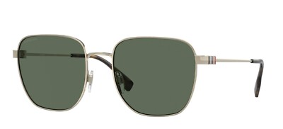 Burberry DREW BE 3142 Pale Gold/Green (1109/71) Sunglasses  display picture 2